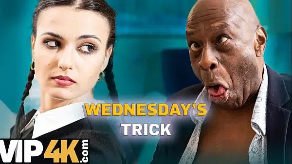 DADDY4K. LISPY WEDNESDAY SUCKED DADDY’S DICK