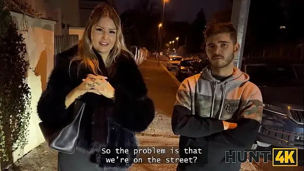 HUNT4K. She wanted a new tattoo so she came to suck dick. Hot sex with Baby Coco