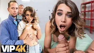 HUNT4K. Young lady is cheating on her BF with her Boss and having real orgasms
