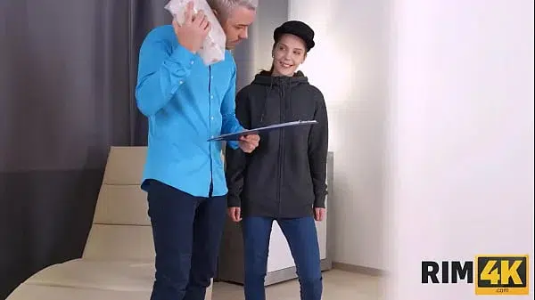 RIM4K. Love feels bizarre desire to taste guys fanny and starts rimming