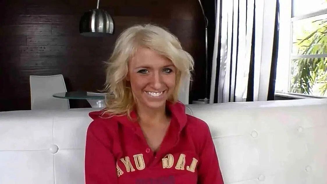 Skinny Small Tits Teen Ella Marie 18 talk to Whitezilla Monster Cock Casting Fuck