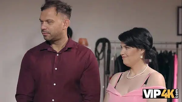 VIP4K. Big titty Czech is having fun in club. Hot sex with Federika