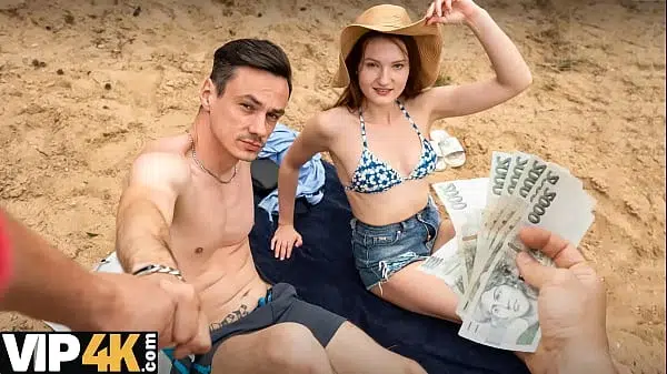 VIP4K. He saw her and fucked her in front of her boyfriend