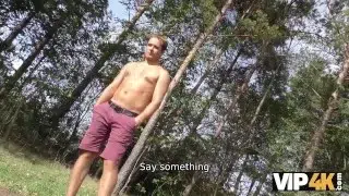 Vip4K.Hunter meets girl on public beach and has anal sex with her