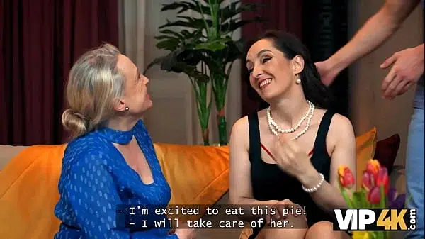 VIP4K. Old Pornstar’s secret! Hot sex with Di Devi & Charlie Dean