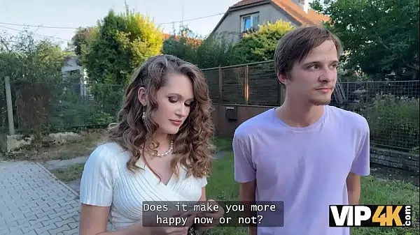 VIP4K. Sweet Una Fairy is not too shy and showed pussy. Hot sex with Una Fairy & Stanley Johnson