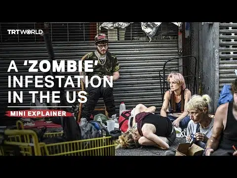 What is the ‘zombie drug’ that has infested US streets?