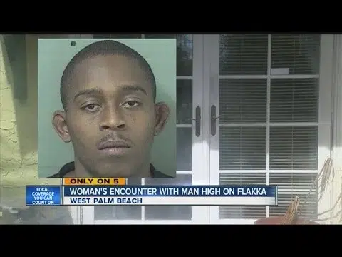 Woman's encounter with man on flakka