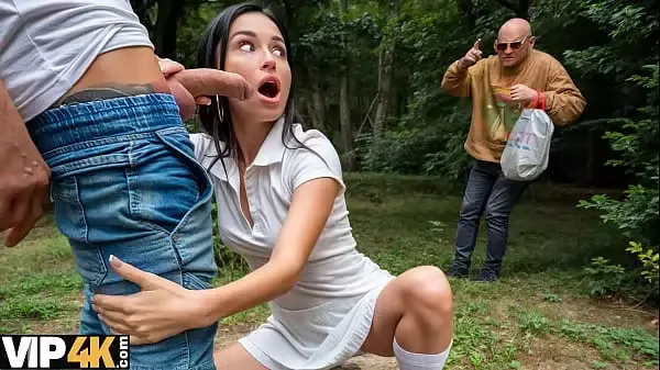 VIP4K. Cumshot instead of money. Hot sex with Milena Ray