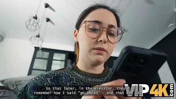 VIP4K. Horny big-titted virgin