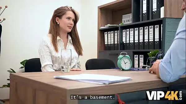 VIP4K. Office table fuck with perfect babe Una Fairy