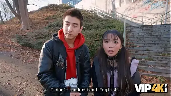 VIP4K. Petite  tourist Sakura jumped on a stranger’s dick. Hot sex with Sakura & Denis Marti