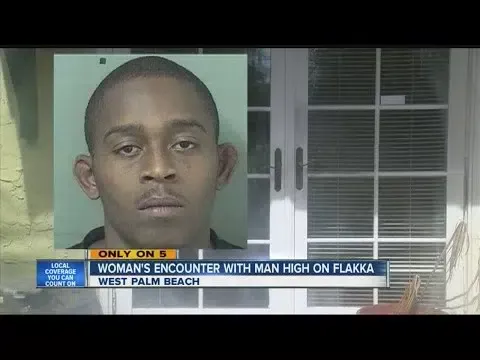 Woman's encounter with man on flakka