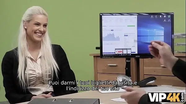 VIP4K. Il meraviglioso modello Blanche dovrebbe soddisfare il gestore del prestito per ottenere credito