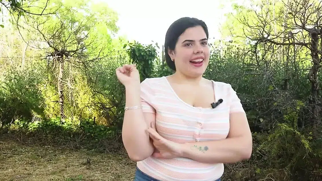 PUBLIC NUDITY with sexy busty brunette Alma! She’s going to leave us speechless