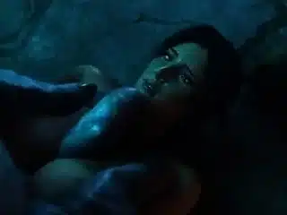 Tomb Raider – Lara Croft Captured By Monster